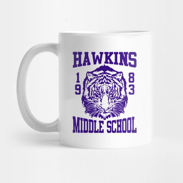 Hawkins Middle School Tigers 1983 by VivianJM